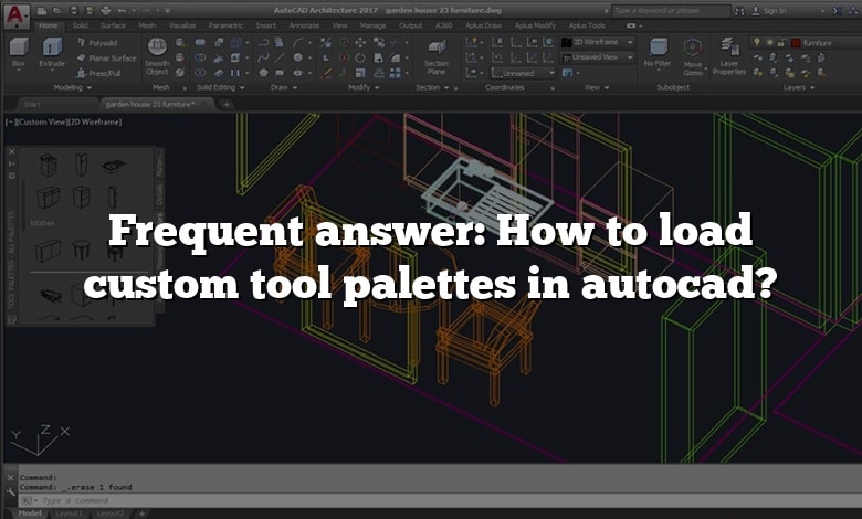 Frequent answer: How to load custom tool palettes in autocad?