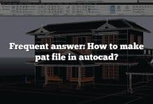 Frequent answer: How to make pat file in autocad?