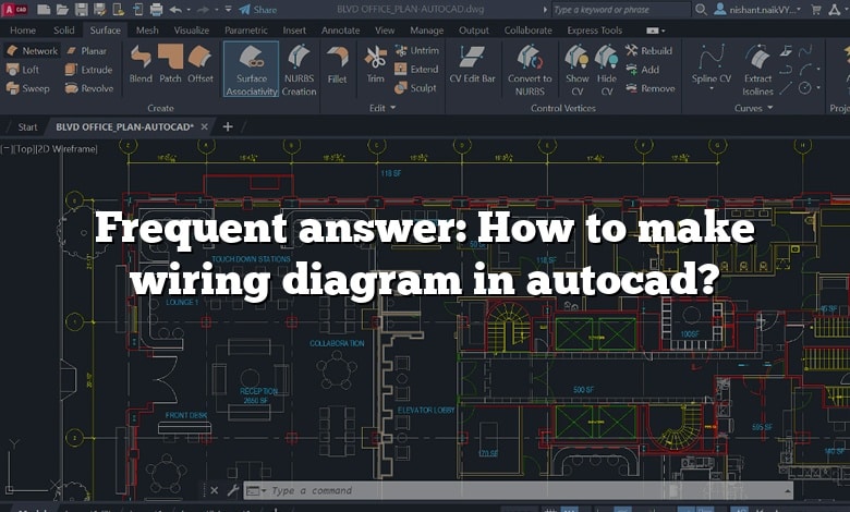 Frequent answer: How to make wiring diagram in autocad?