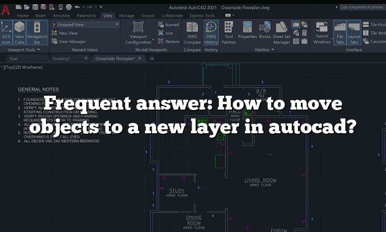 Frequent answer: How to move objects to a new layer in autocad?
