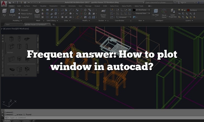 Frequent answer: How to plot window in autocad?