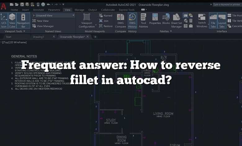 Frequent answer: How to reverse fillet in autocad?