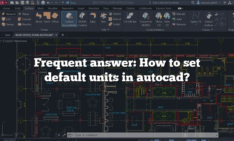 Frequent answer: How to set default units in autocad?