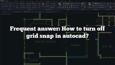 Frequent answer: How to turn off grid snap in autocad?