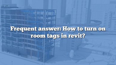 Frequent answer: How to turn on room tags in revit?