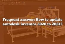 Frequent answer: How to update autodesk inventor 2020 to 2021?