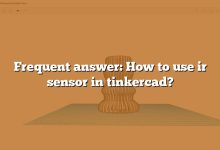 Frequent answer: How to use ir sensor in tinkercad?
