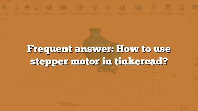 Frequent answer: How to use stepper motor in tinkercad?