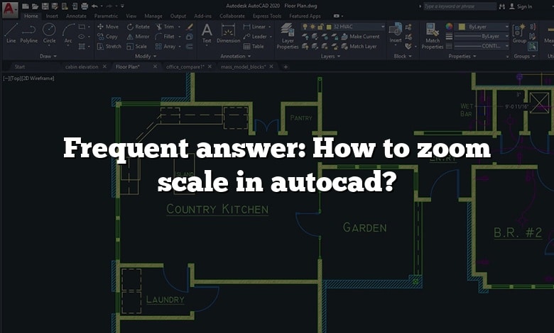 Frequent answer: How to zoom scale in autocad?
