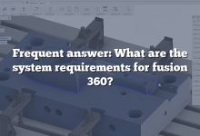 Frequent answer: What are the system requirements for fusion 360?
