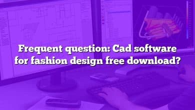 Frequent question: Cad software for fashion design free download?
