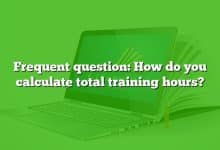 Frequent question: How do you calculate total training hours?