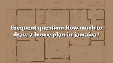 Frequent question: How much to draw a house plan in jamaica?