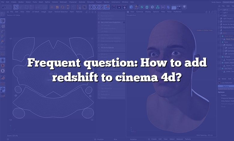 Frequent question: How to add redshift to cinema 4d?