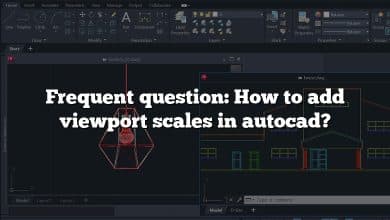 Frequent question: How to add viewport scales in autocad?