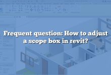 Frequent question: How to adjust a scope box in revit?