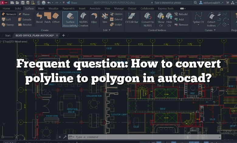 Frequent question: How to convert polyline to polygon in autocad?