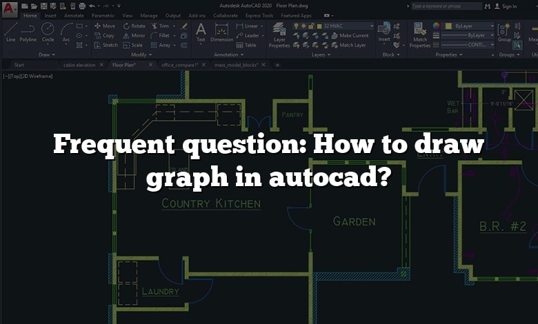 Frequent question: How to draw graph in autocad?