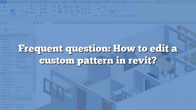 Frequent question: How to edit a custom pattern in revit?