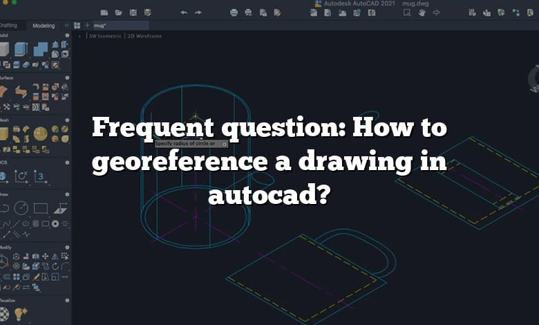 Frequent question: How to georeference a drawing in autocad?