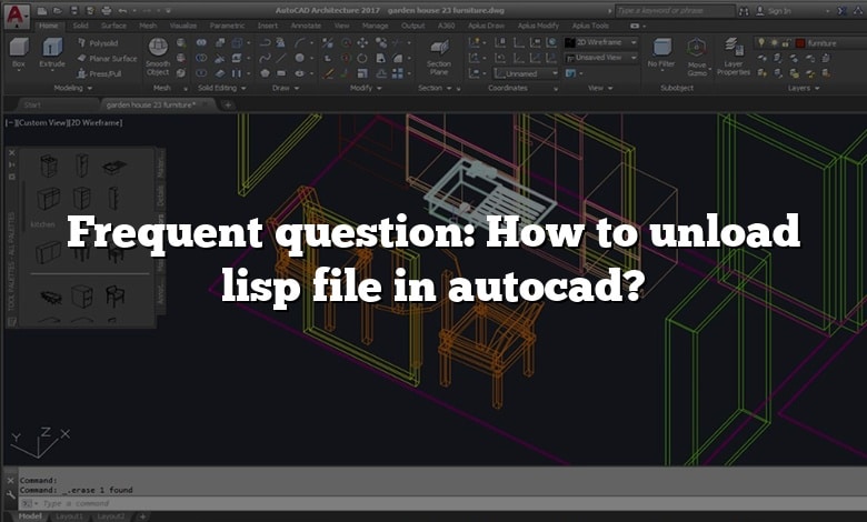 Frequent question: How to unload lisp file in autocad?