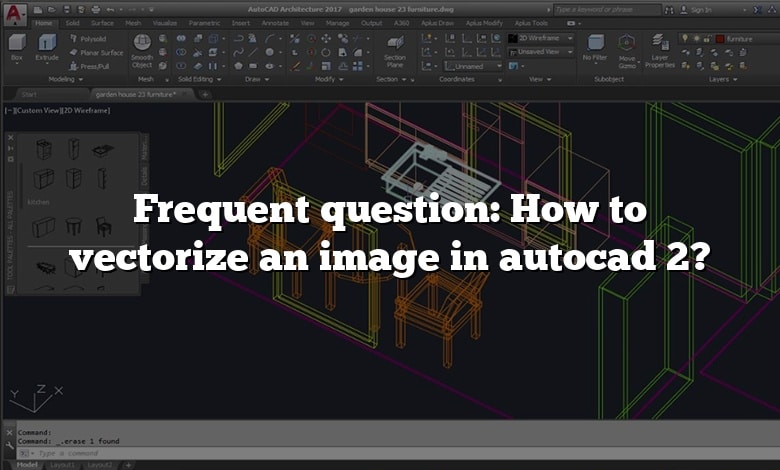 Frequent question: How to vectorize an image in autocad 2?