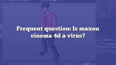 Frequent question: Is maxon cinema 4d a virus?