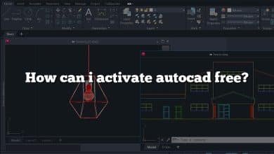 How can i activate autocad free?