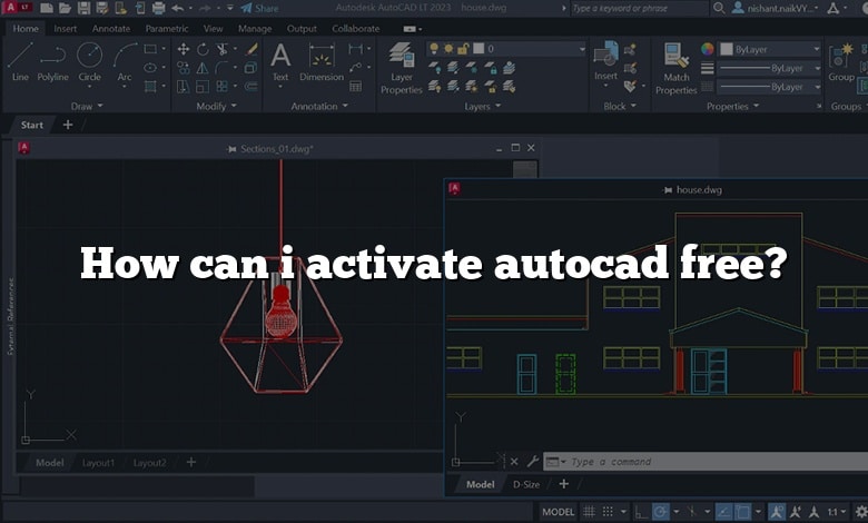 How can i activate autocad free?