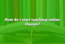 How do i start teaching online classes?