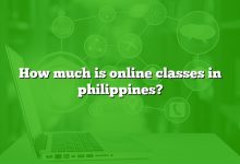 How much is online classes in philippines?