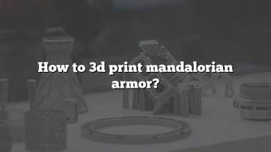 How to 3d print mandalorian armor?