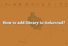 How to add library in tinkercad?