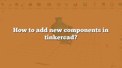 How to add new components in tinkercad?
