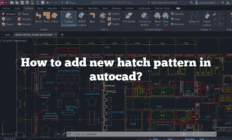 How to add new hatch pattern in autocad?