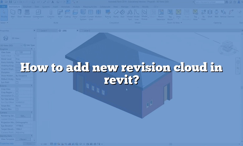 How to add new revision cloud in revit?