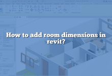 How to add room dimensions in revit?
