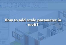 How to add scale parameter in revit?