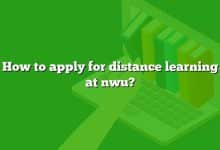 How to apply for distance learning at nwu?