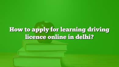 How to apply for learning driving licence online in delhi?