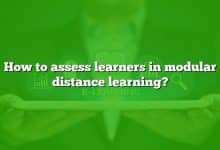 How to assess learners in modular distance learning?