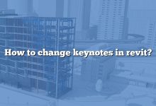 How to change keynotes in revit?