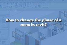 How to change the phase of a room in revit?