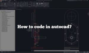 How to code in autocad? image.