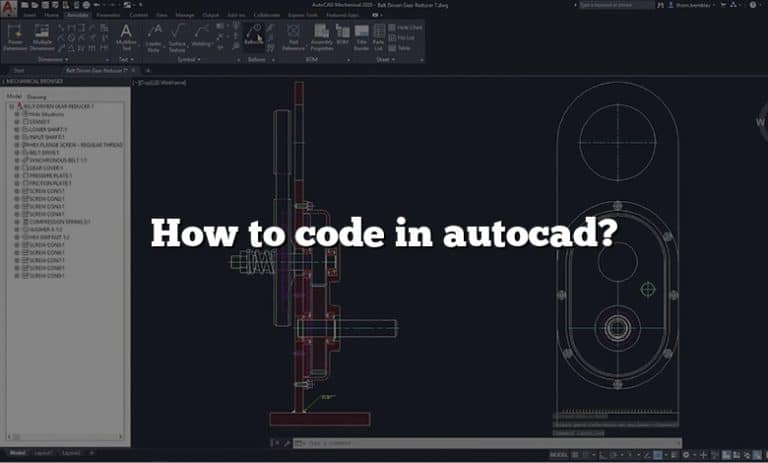 How to code in autocad?