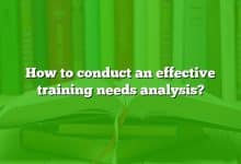 How to conduct an effective training needs analysis?