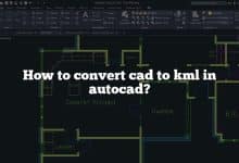 How to convert cad to kml in autocad?