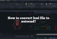 How to convert kml file to autocad?