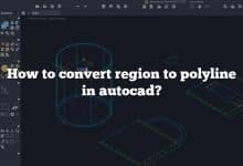 How to convert region to polyline in autocad?