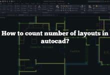 How to count number of layouts in autocad?